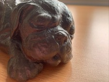 Bronze figure bulldog for sale  LEAMINGTON SPA