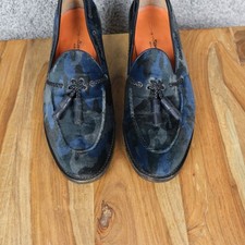 Używany, SANTONI MĘSKIE PÓŁBUTY WŁOCHY UK 9 / US 10 EU 44 KAMUFLAŻ MORO NIEBIESKI CZARNY na sprzedaż  PL