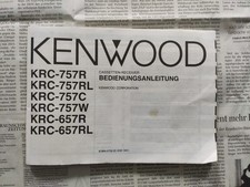 Bedienungsanleitung radio kenw gebraucht kaufen  Helmstedt