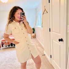 Untuckit cream denim for sale  Wichita