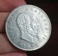 V.e.ii lire 1873 usato  Serino