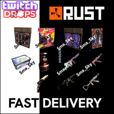 Rust Twitch Drops - Okrągłe 40 + 41 + 42 - WSZYSTKIE 34 przedmioty/skórki na sprzedaż  Wysyłka do Poland