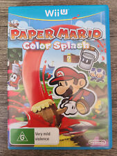 Paper Mario Color Splash (Nintendo Wii U, AUS PAL) comprar usado  Enviando para Brazil