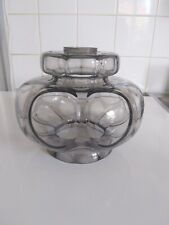 Lustre verre noir d'occasion  Saint-Vallier