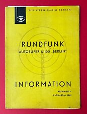 Ddr rft information gebraucht kaufen  Dresden
