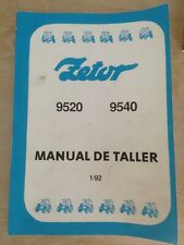 catalogue manuel de taller revue technique Pieces detachées Zetor 9520 / 9540  na sprzedaż  Wysyłka do Poland