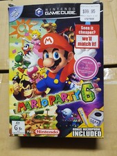 Nintendo Gamecube Mario Party 6 PAL versão grande na caixa completa + microfone AUS, usado comprar usado  Enviando para Brazil