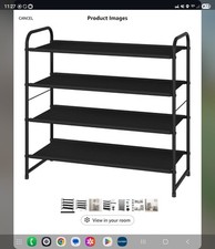 Tier stackable shoe for sale  Thomaston
