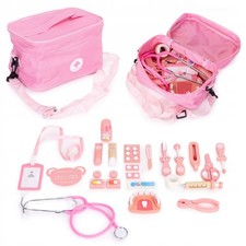 ZESTAW MAŁEGO LEKARZA DO ZABAWY DLA DZIECI DREWNIANY TORBA MEDYCZNA 24 EL. na sprzedaż ZESTAW MAŁEGO LEKARZA DO ZABAWY DLA DZIECI DREWNIANY TORBA MEDYCZNA 24 EL. na sprzedaż  PL