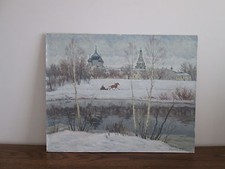 Oil painting russian for sale  Columbia