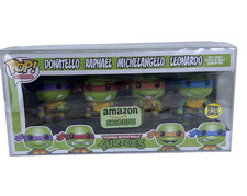 2013 Funko Pop TMNT Amazon Teenage Ninja Turtles Glow In The Dark pacote com 4 comprar usado 2013 Funko Pop TMNT Amazon Teenage Ninja Turtles Glow In The Dark pacote com 4 comprar usado  Enviando para Brazil