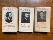 Pleiade anciens musset d'occasion  Bourges