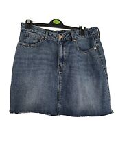Denim mini skirt for sale  BOLTON