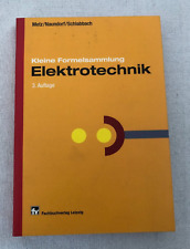 Kleine formelsammlung elektrot gebraucht kaufen  Seevetal