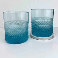 1 Tiffany & Co. Vidro duplo antiquado ponta de diamante cristal em azul Tiffany comprar usado  Enviando para Brazil