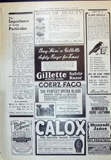 Old 1910 gillette for sale  UK
