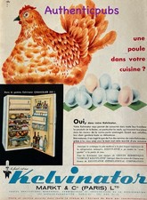 1960s kelvinator refrigerator d'occasion  Expédié en Belgium
