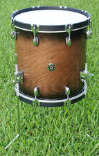 GRETSCH CATALINA EDIÇÃO ESPECIAL DE NOGUEIRA E BORDO 14" PISO TOM para SEU CONJUNTO! K921 comprar usado  Enviando para Brazil