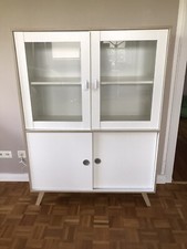 Schrank kommode weiß gebraucht kaufen  Hamburg