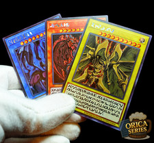 Yu-Gi-Oh Obelisco Slifer Ra God Conjunto de Cartas Secreto Raro Alt Art Holo Anime Personalizado comprar usado  Enviando para Brazil