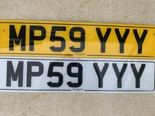 Personalized registration plat for sale  BURTON-ON-TRENT