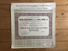 Anciens ets chapal d'occasion Anciens ets chapal d'occasion  Paris-