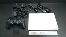 Console fino "Region Free" Sony Playstation2 PS2 SCPH-75000 branco cerâmica comprar usado  Enviando para Brazil