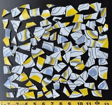 1 pé quadrado colorido porcelana mosaico azulejos mistos tamanhos e formas comprar usado  Enviando para Brazil