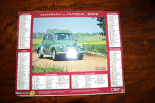 Calendrier poste 2009 d'occasion  Truchtersheim