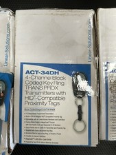 Chaveiro Linear ACT-34DH 4 canais codificado em bloco - Pacote com 10 comprar usado  Enviando para Brazil