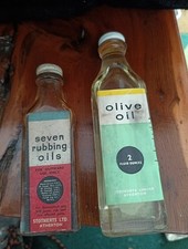 Vintage bottles olive for sale  LEIGH