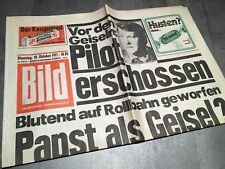 Bildzeitung 1977 ktober gebraucht kaufen  Lingen (Ems)