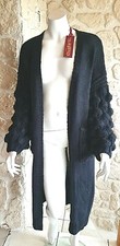 Veste longue noire d'occasion  Courville-sur-Eure