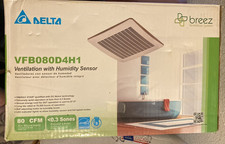 Exaustor de banheiro Delta Breez Signature Series 80 CFM com sensor de umidade comprar usado  Enviando para Brazil