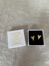ohrringe gold herz gebraucht kaufen  Hambühren