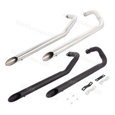 Sistema de exaustão de tubo silenciador preto para Honda Shadow Spirit \ Aero 750 VT750C comprar usado  Enviando para Brazil