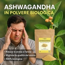 Ashwagandha polvere bio usato  Italia