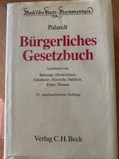 Palandt bürgerliches gesetzbu gebraucht kaufen  Bremen