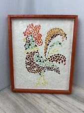 Vintage mosaic rooster for sale  La Porte