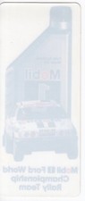 Mobil ford motorsport for sale  CHELTENHAM