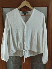 Primark blouse cream for sale  HIGHBRIDGE