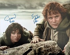 Autografata 11x14 elijah usato Autografata 11x14 elijah usato  Spedire a Italy