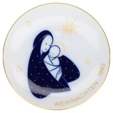 Weihnachtsteller 1982 kpm gebraucht kaufen  Kappeln
