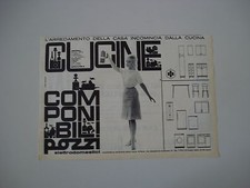 Advertising pubblicità 1963 usato  Salerno