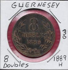 Guernsey doubles 1889 for sale  South Amboy