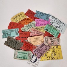 Vintage theater tickets for sale  Clarksville
