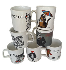Vintage signed kliban for sale  USA
