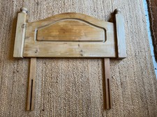 Rustic pine headboard for sale  WARE