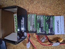 25c 2200mah lipo gebraucht kaufen  Teisendorf