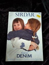Sirdar kids denim for sale  NORTHAMPTON